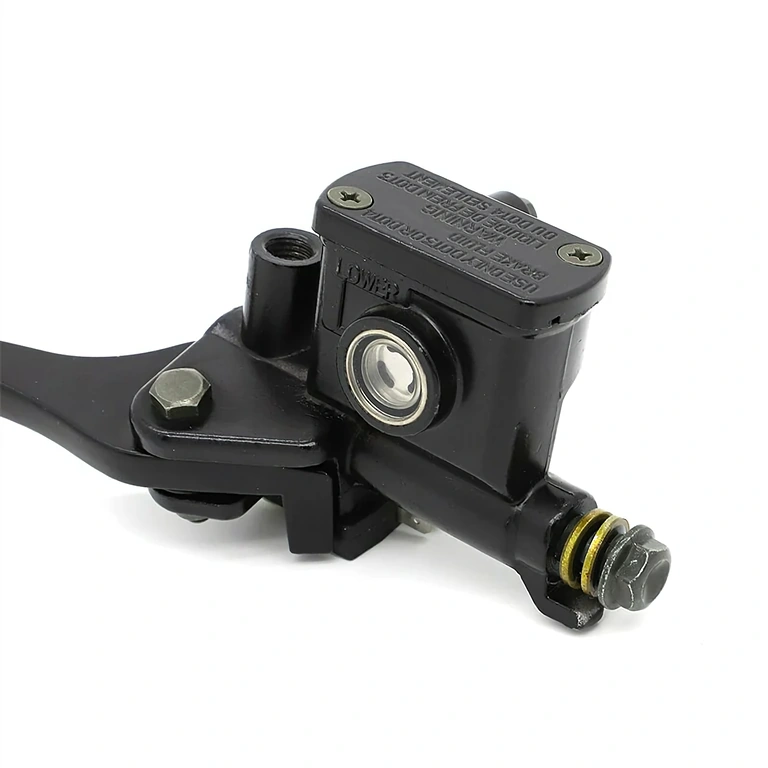 Höger framhandtag pit bike Höger fram bromsgrepp med hydraulisk kolv – pit bike och ATV