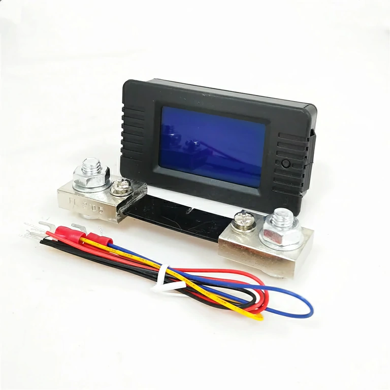 Solenergimätare med LCD och bakgrundsbelysning