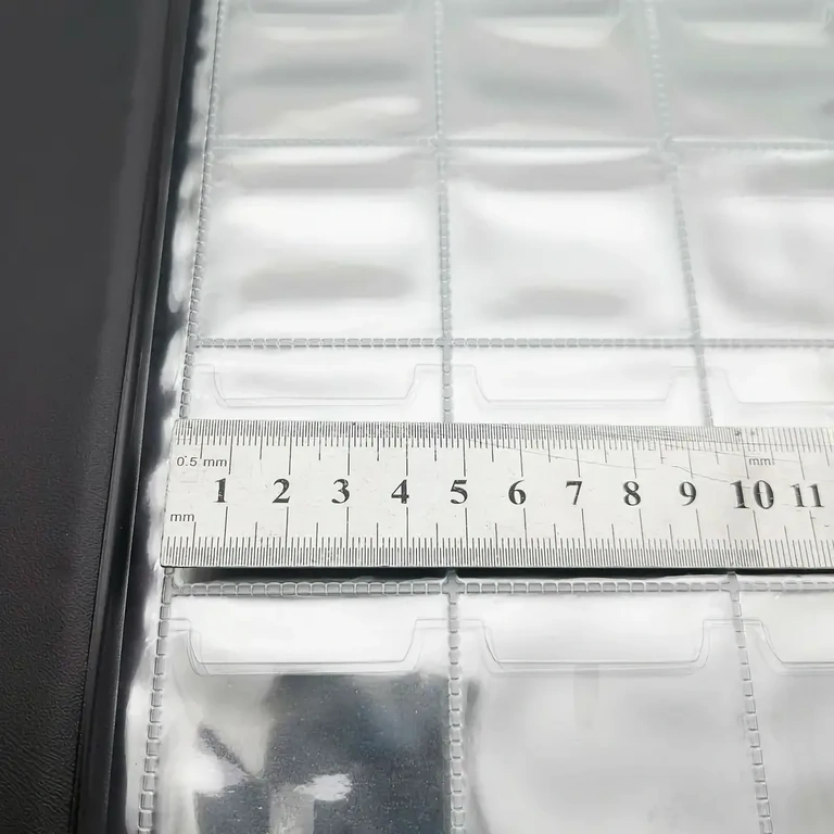 Specialalbum för numismatiska myntsamlare