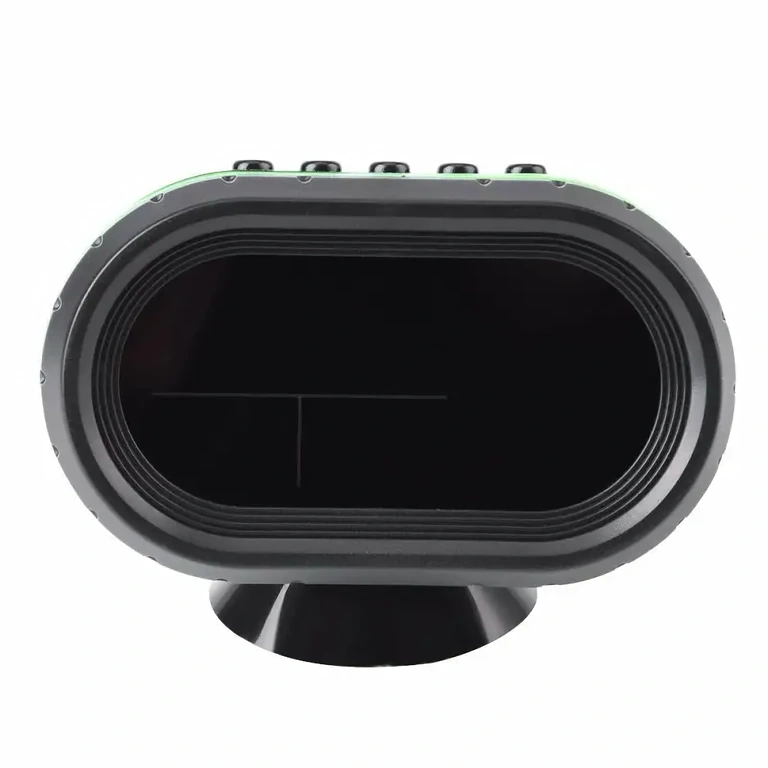 Voltmeter och digital termometer med belysning för bil