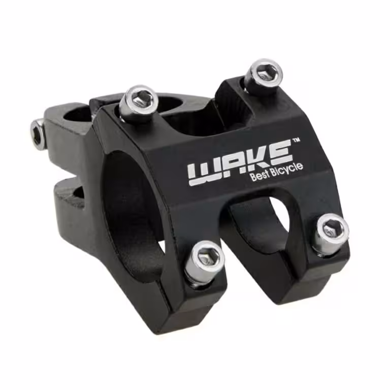 Kort Cykelstam MTB – WAKE 31.8 mm Aluminium, Svart
