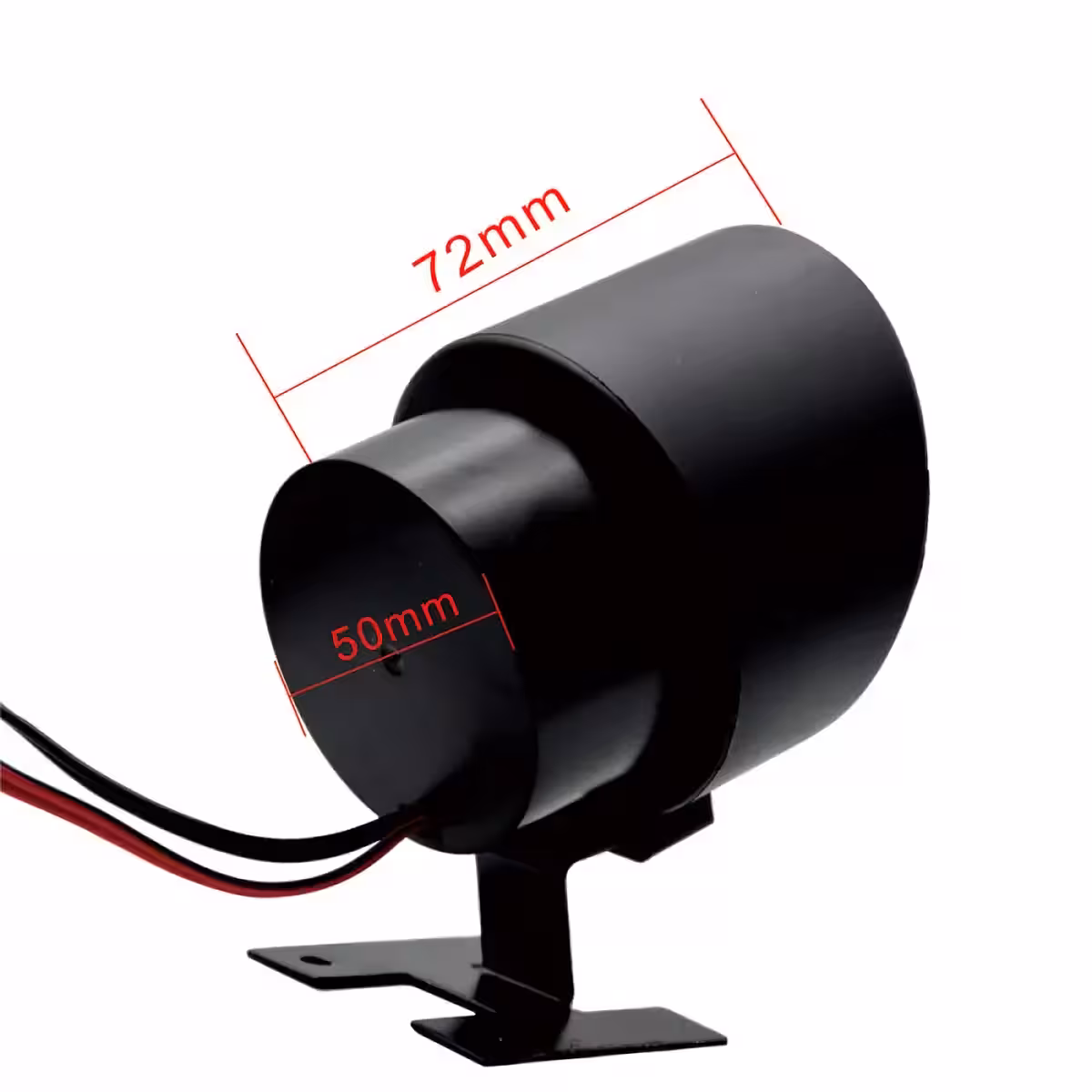 Sensor med digital klocka och voltmeter för övervakning av vattentemperatur och batteri i fordon