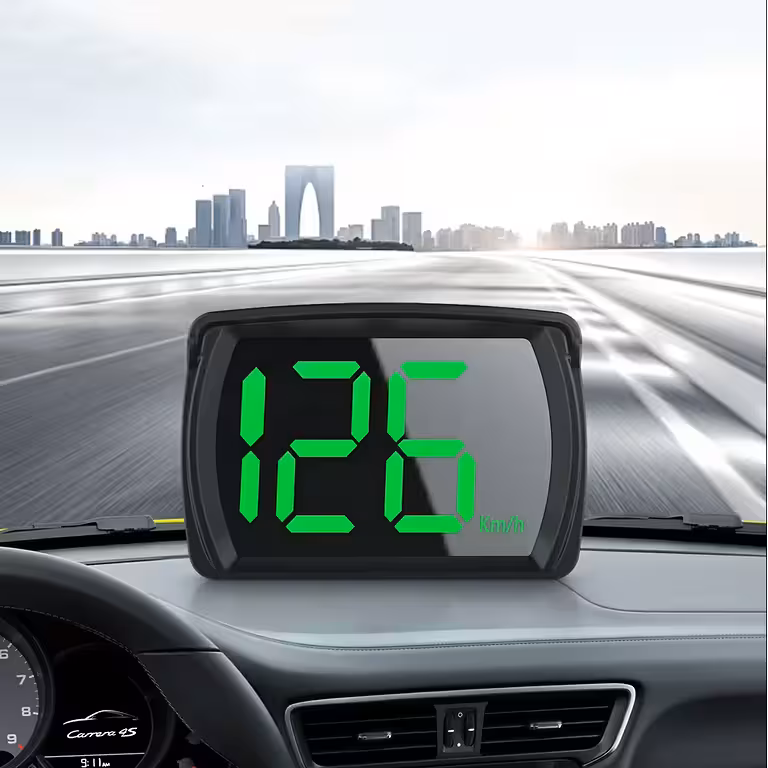 Universell GPS-hastighetsmätare för Bil och ATV – LED-display med USB-ström