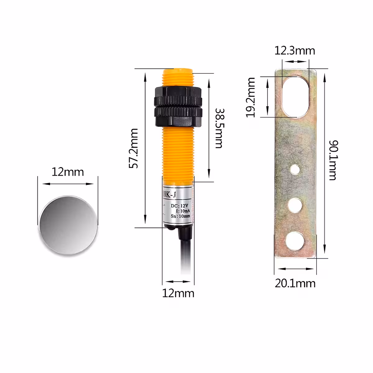 Digital räknare med magnetisk sensor för cykelövervakning