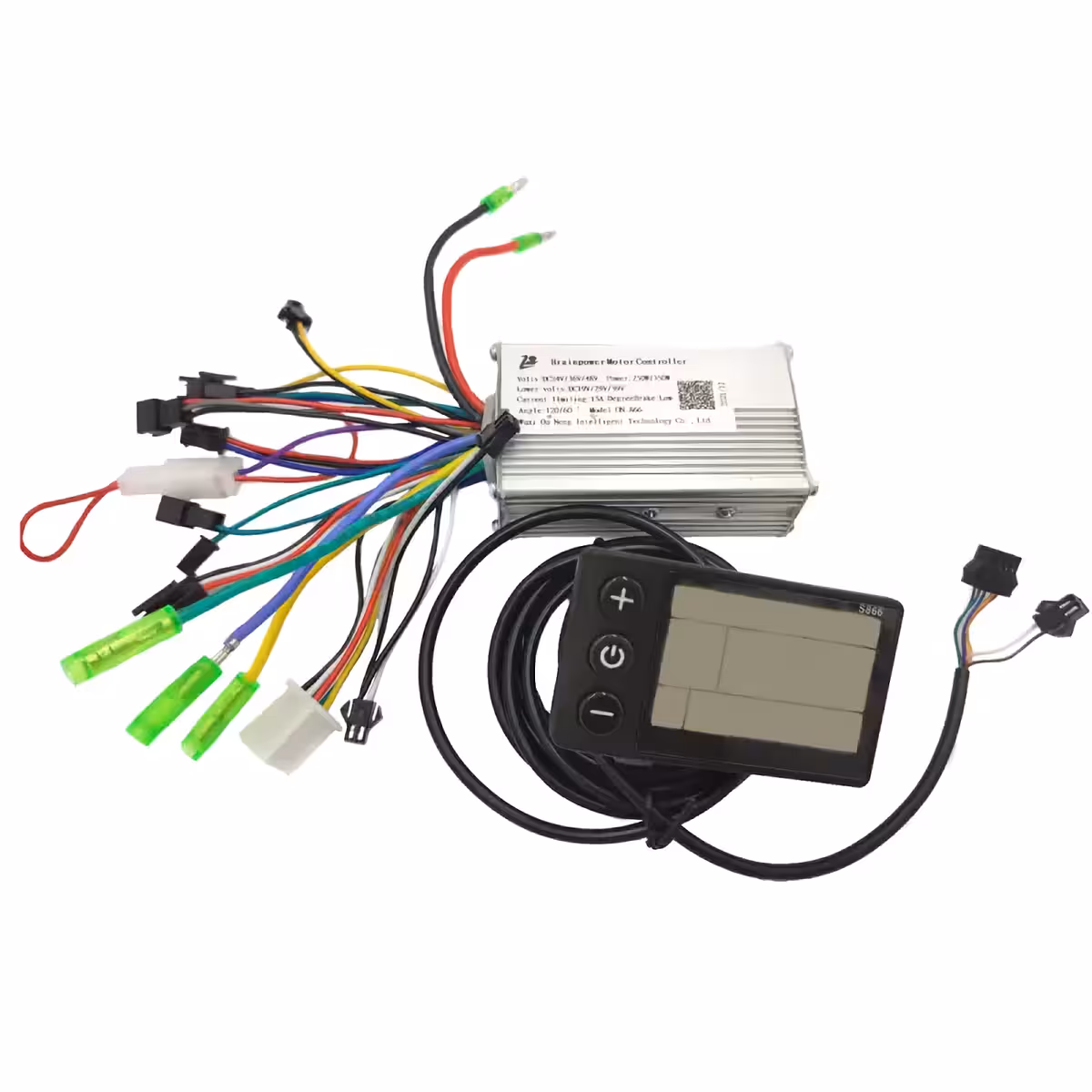S866 styrenhet och display-kit kompatibelt med flera spänningar