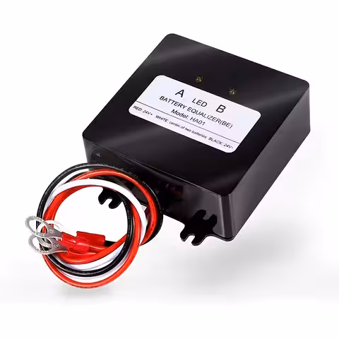 Batteriladdningsbalanserare 12V för system 24V / 36V / 48V – Kompatibel med Gel, AGM, Bly-syra
