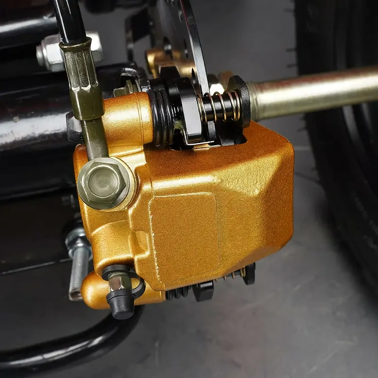 Guld brombromsok med belägg Legerad bromsok med bromsbelägg för off-road ATV