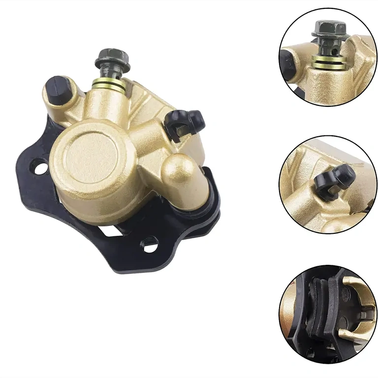 Universellt guldframbromsok för ATV Universal fram bromsok för ATV kompatibel med Loncin, TaoTao, Bashan