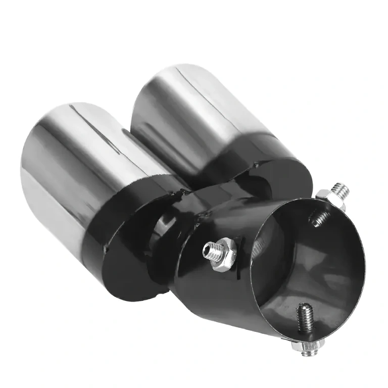 Dubbla avgasrörsändar i rostfritt stål för BMW, Audi, VW