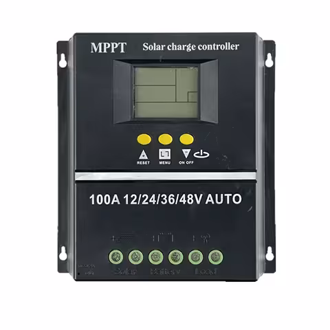 Solcellskontroller MPPT 100A SY48100A – 12V/24V/36V/48V för fotovoltaiska paneler