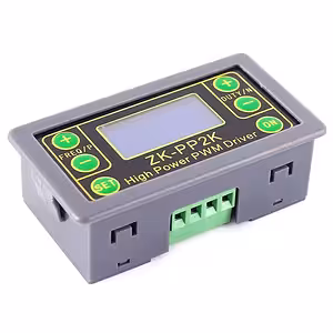 PWM-regulator 5V–24V 8A – Hastighetskontroll, signal & timer