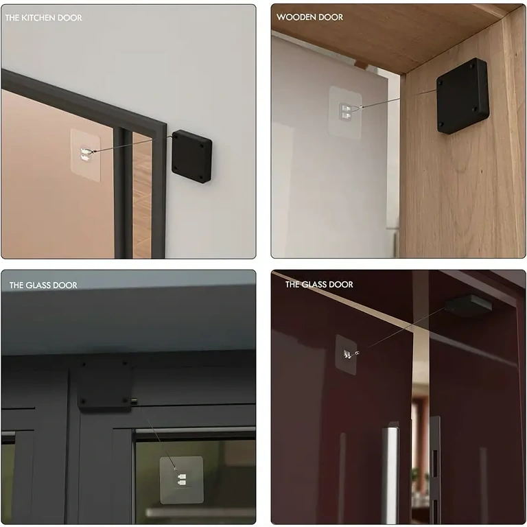 Lösning för dörrar i butiker, restauranger, hotell – automatisk stängning