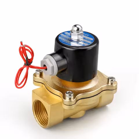 Solenoidventil vatten/luft 220V 3/4 normalt stängd – Automatisk bevattning och värmesystem