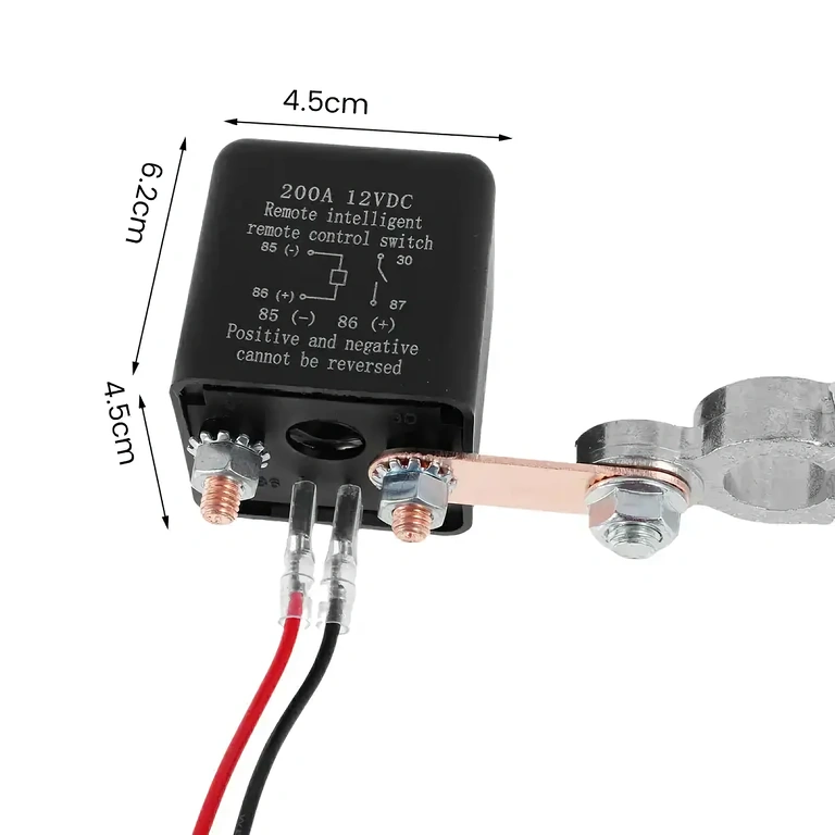 Fjärrstyrd enhet för avstängning av batteriförsörjning