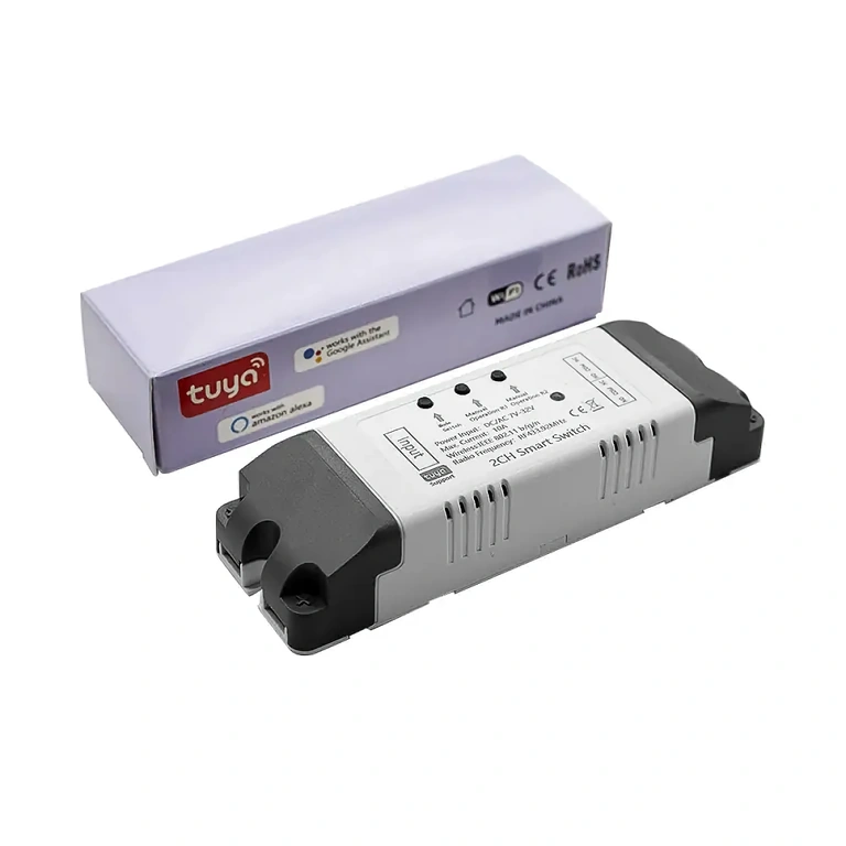 Relämodul styrd med RF-fjärrkontroll på 433,92 MHz