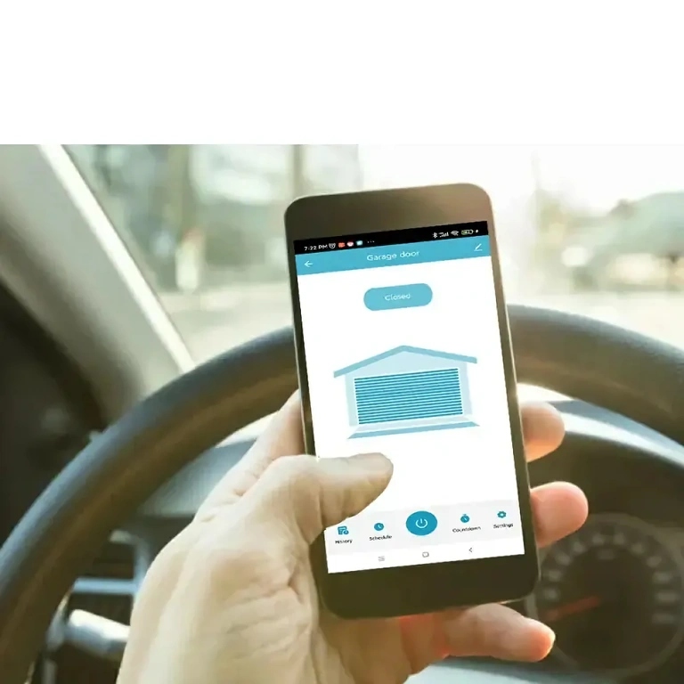 Portöppnarmodul via mobilapp kompatibel med Alexa och Google Home
