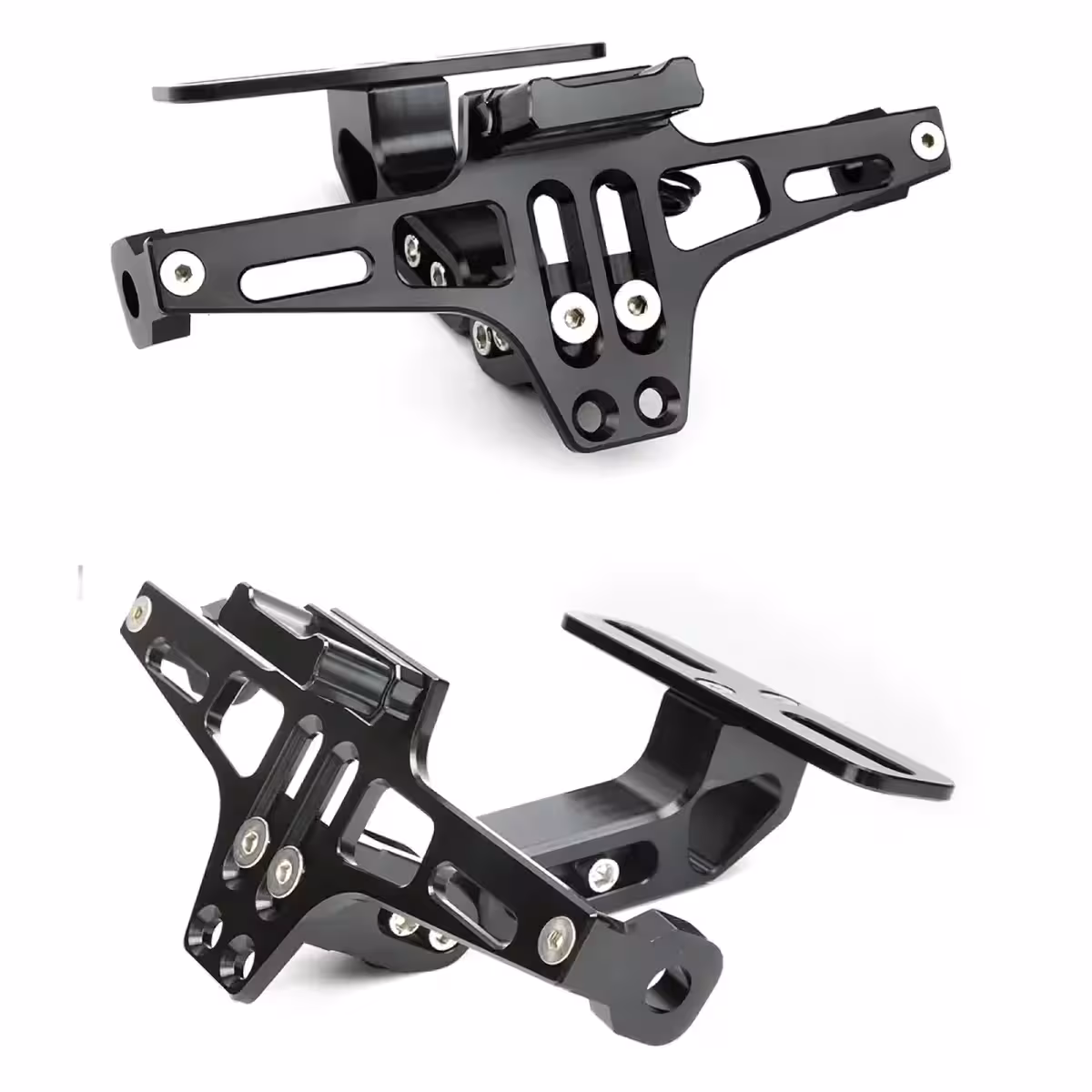 Aluminiumhållare för motorcykelnummer, hållbar och robust