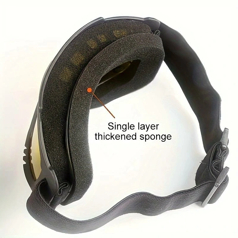 Full-face hjälmglasögon för motocross, airsoft och paintball