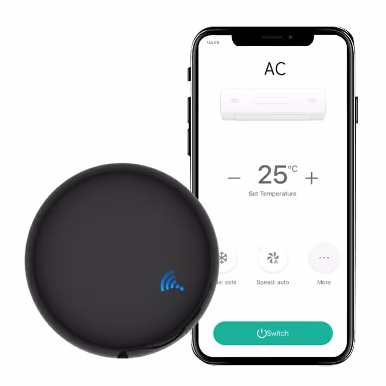 Universal IR WiFi-fjärrkontroll Tuya för TV, AC och IR-enheter