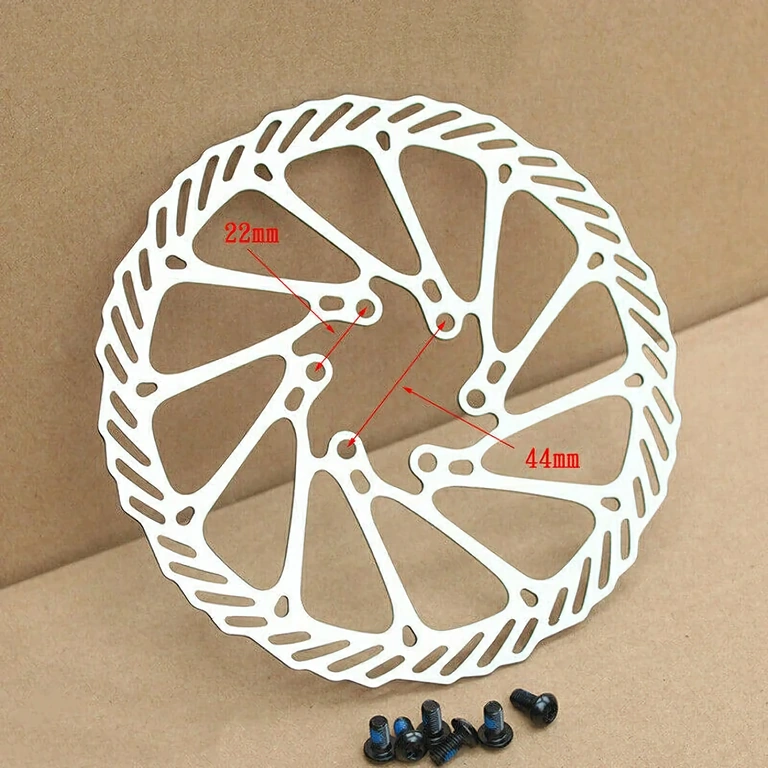 Avid G3 160mm bromsrotor i rostfritt stål, med 6 hål och skruvar