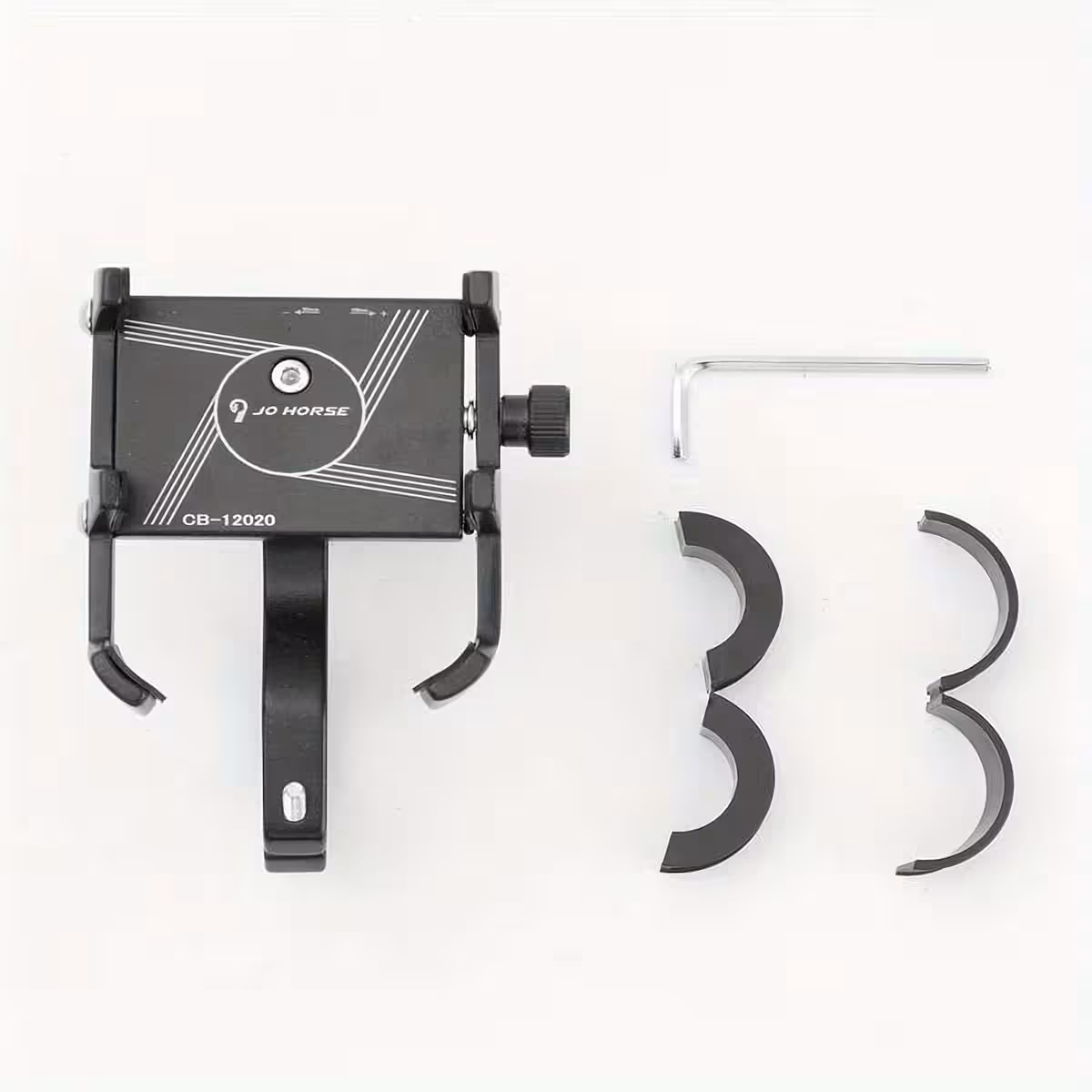 Telefonhållare med stötdämpning för elcyklar och scooters