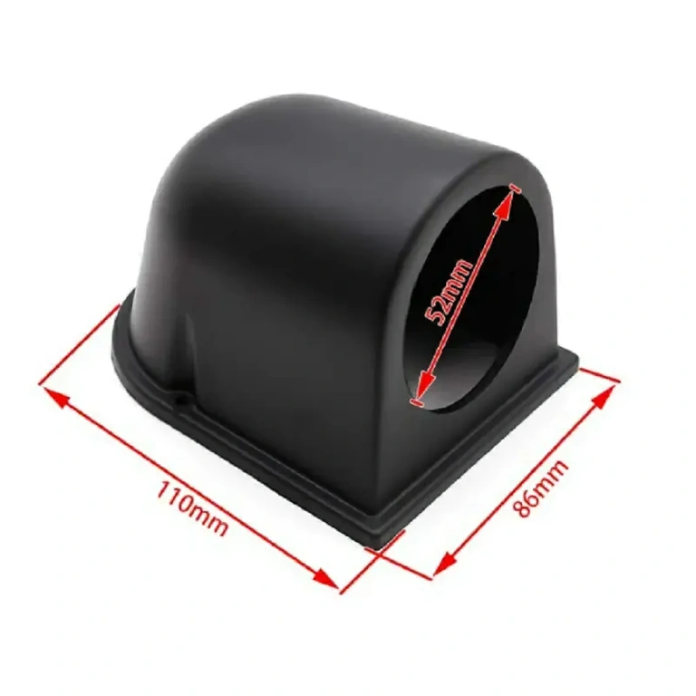 Boostmätare med monteringshållare, enkel installation