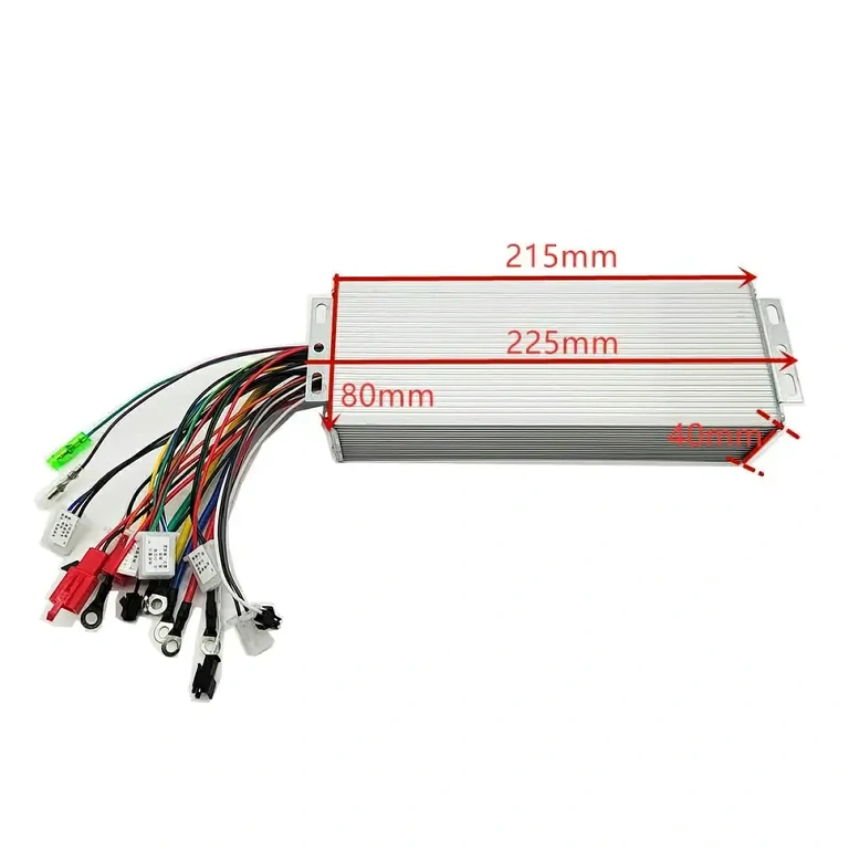 Controller med anodiserad aluminiumhölje för värmeavledning