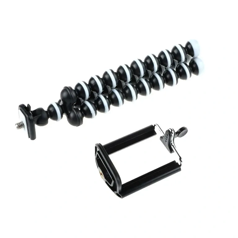 Stativ stabilt i önskad position Stativ som förblir stabilt efter justering för skarpa bilder