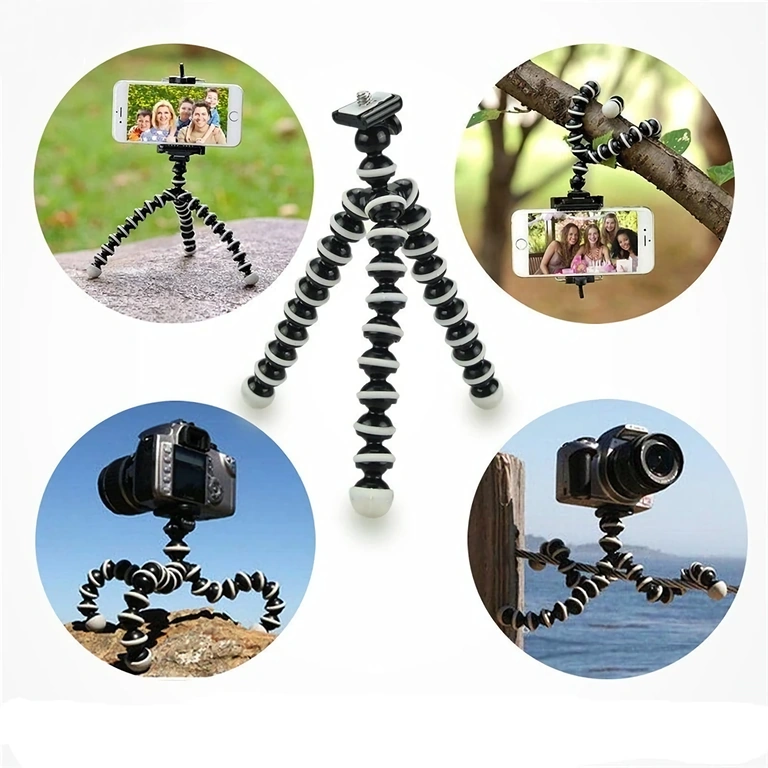 Universellt stativfäste Universellt system med 1/4-skruv för säker montering