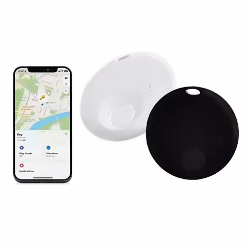 GPS-spårnings- och lokaliseringsenhet för bil, barn, nycklar, husdjur – Kompatibel med iPhone (Find My, AirTag)