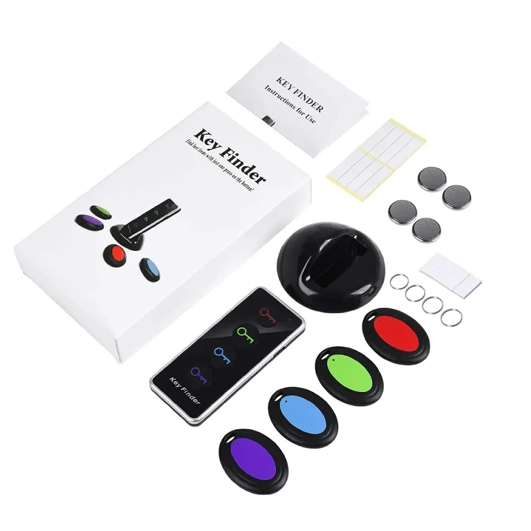 Smart tag med inbyggd ficklampa för personliga föremål