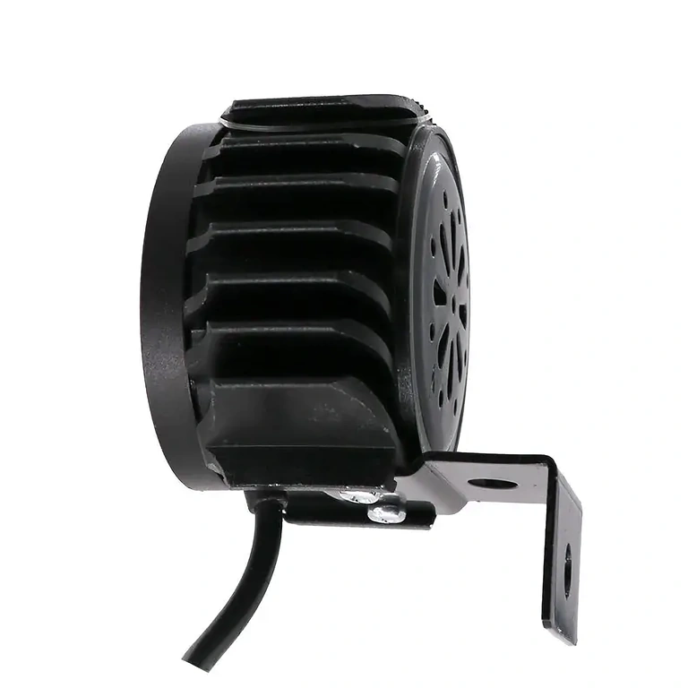 LED-strålkastare – sidovy Strålkastare för el-scootrar och cyklar, sidovy, avstängd