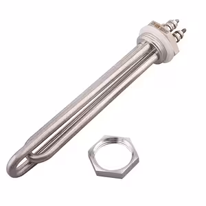 Värmeelement för varmvattenberedare 12V 24V – Elektrisk värmare 300W / 600W för off-grid solsystem