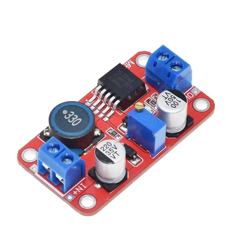 XL6019 DC-DC Boost Converter, tydlig framvy för detaljbedömning av design