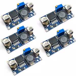 Set med 5 LM2596S DC-DC Step-Down 3A moduler – Justerbar spänningsregulator Buck Converter