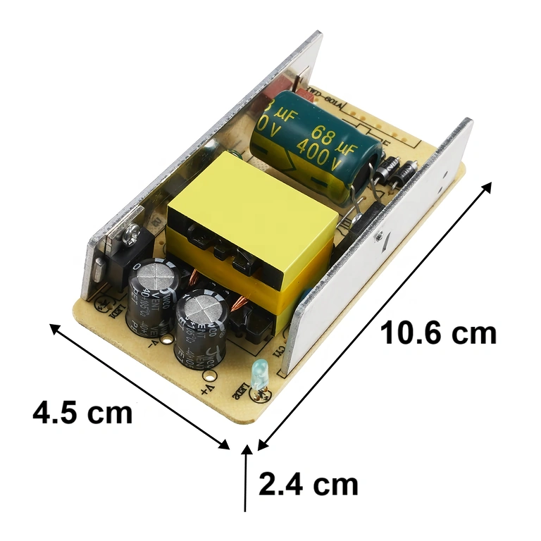 Slim LED-strömkälla 24V, idealisk för LED-band