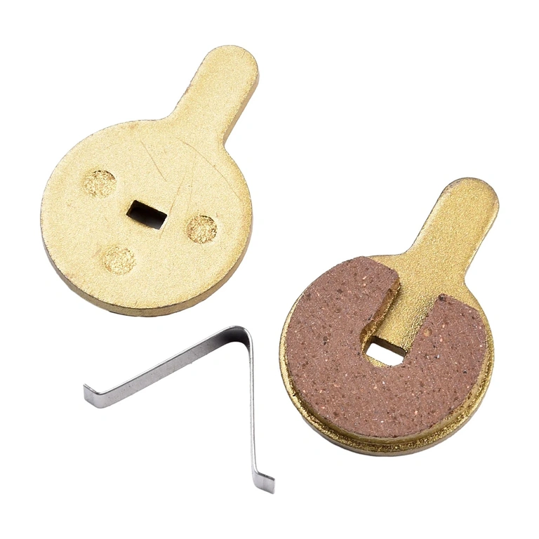 Metallbromsbelägg med tyst funktion