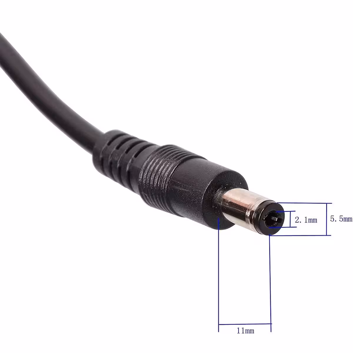 48V–54,6V 2A-laddare med DC 5,5×2,1 mm-kontakt för elscooter och e-bike