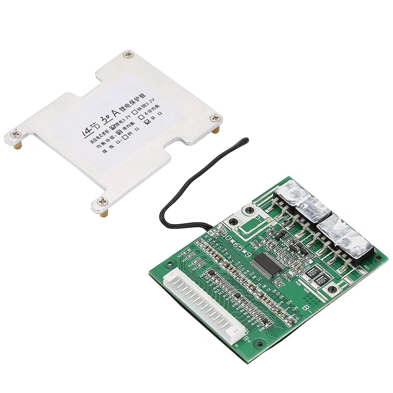 BMS-kort 14S 52V för skydd av Li-Ion-batterier på elcyklar och elscootrar