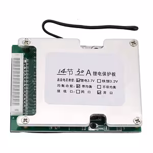 BMS 14S 52V 30A för Li-Ion-batterier – batteriskydd och balansering