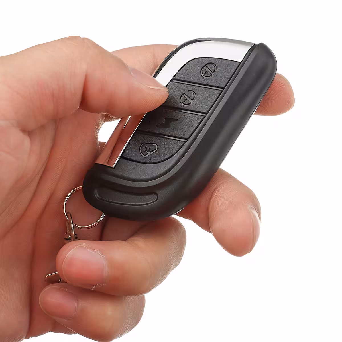 Fjärrkontroll för aktivering och avaktivering av stöldlarm för elscooter