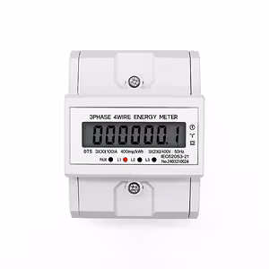 Digital trefas energimätare 380V – Noggrann övervakning av förbrukning