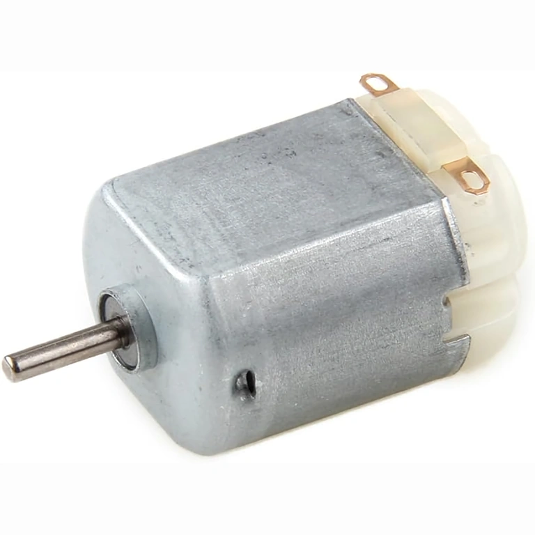 Axel Ø2 mm, mini DC-motor 130, set med 6 stycken