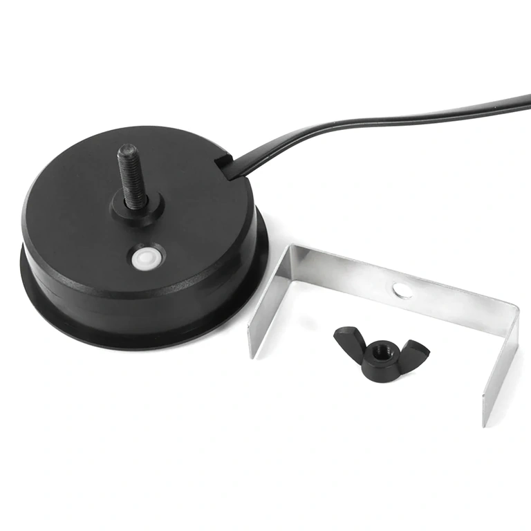 Cirkulär modul med batteriprocent och voltmeter, kompatibel Li-ion och LiFePO4 12V–72V för cykel, elscooter och elskoter