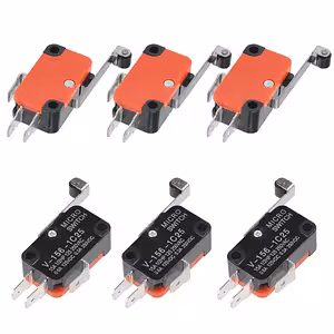 Slutbegränsare V-156-1C25 med lång hävarm – huvudvy