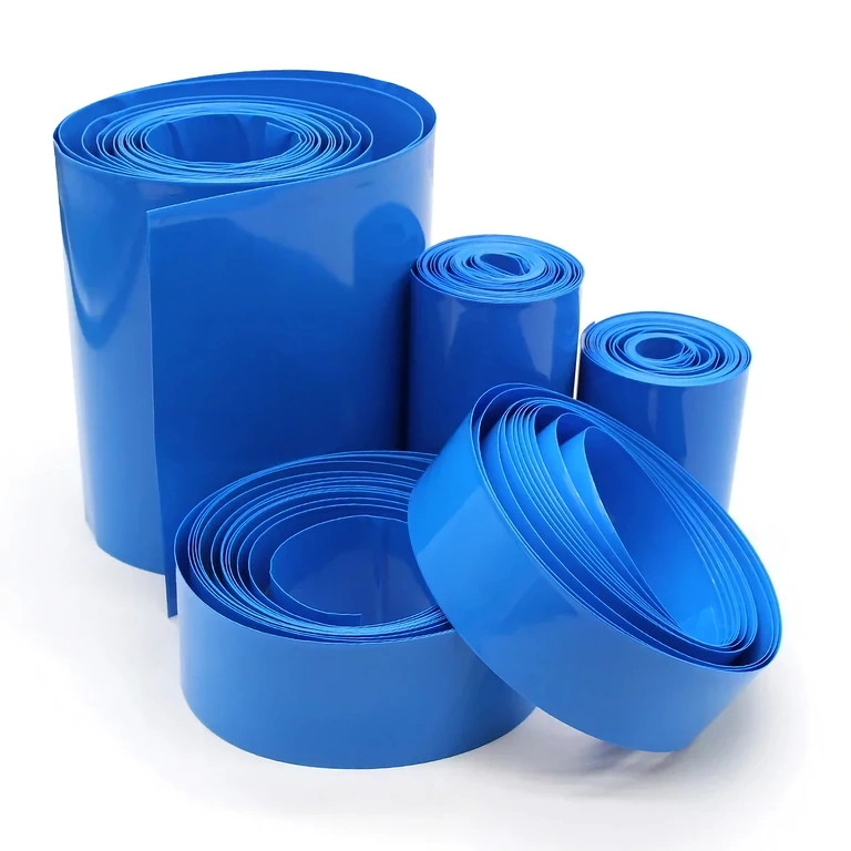Cellpack-blå hetskrympslang per meter för batterier