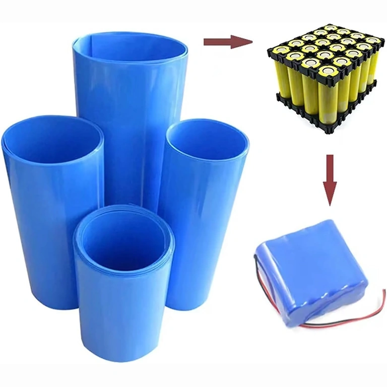 Cellpack-hetskrympslang för Li-Ion och cylindriska batterier