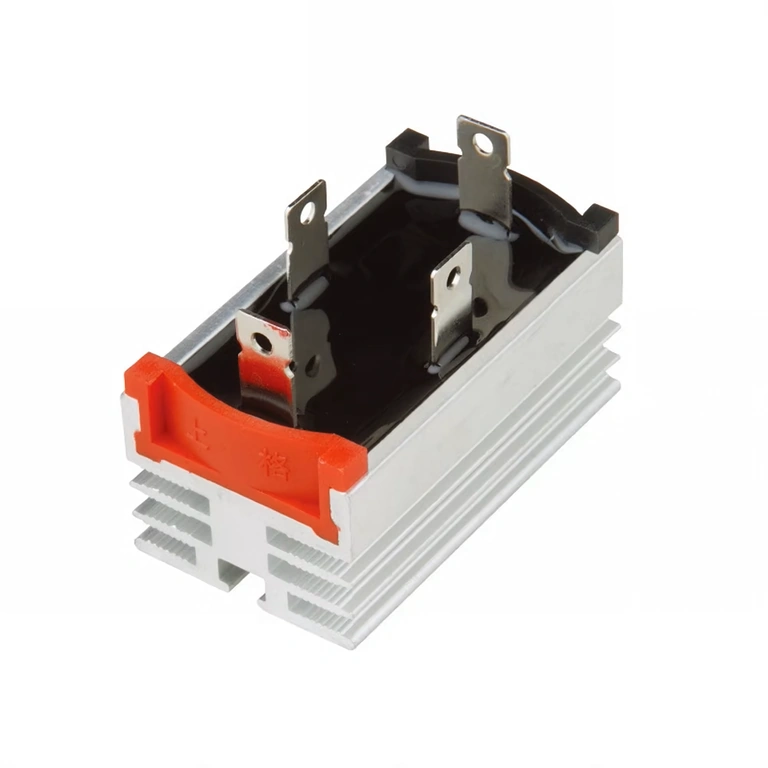 Enfasig likriktarbrygga, sidovy