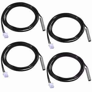 Set med 4 NTC 10K-temperaturgivare