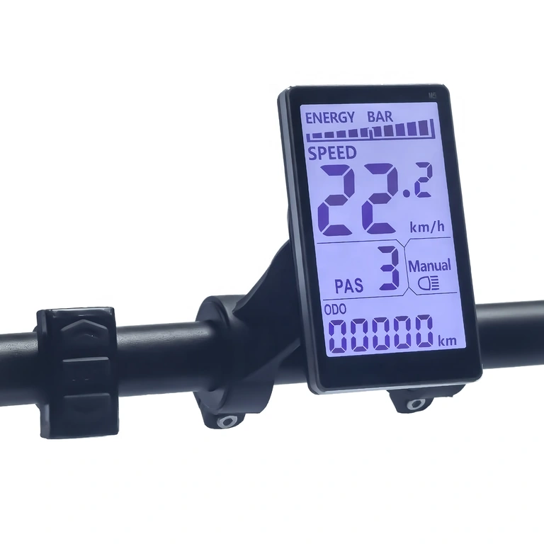 Kompatibilitet med 24V/36V/48V batterier Kompatibel med 24V, 36V och 48V batterier för M5-displaykitet 500W–1000W